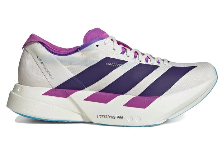 Size 11 - adidas Adizero Adios Pro 4 Purple (Women's) JP6397