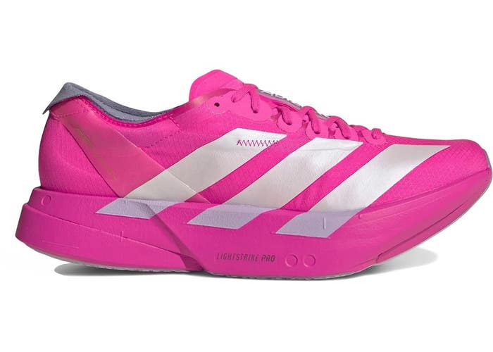 Size 10 - adidas Adizero Adios Pro 4 Pink (Women's) JR1242