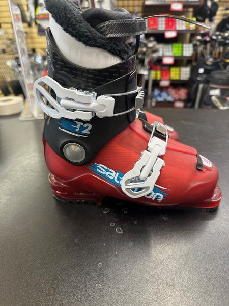 Salomon Junior T2 Mondo 18 & 18.5 Ski Boots (Used)