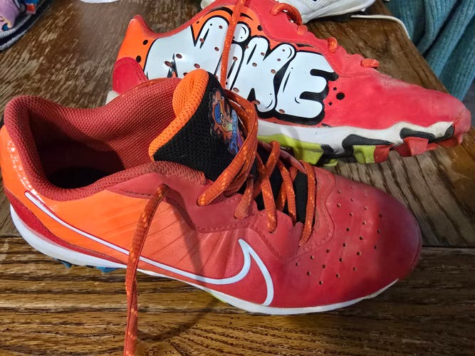 Red 5Y (Big Kids / Youth) Youth Nike Low Top (Used)