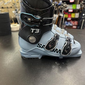Salomon T3 Mondo 22 & 22.5 Junior Ski Boots (Used)