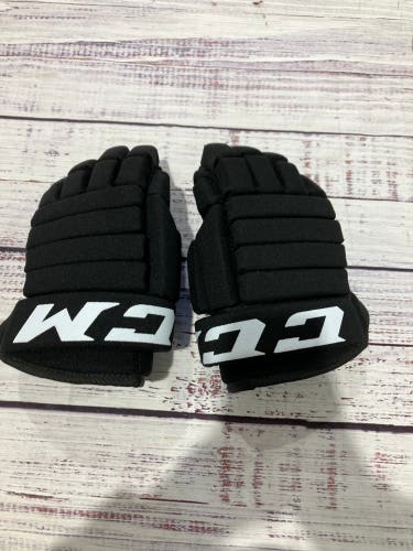 Black Junior CCM LTP Gloves 11" (New)
