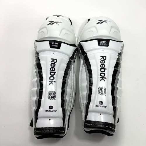 New CCM Reebok 21K Pro Shin Guards | 15" | #BH386