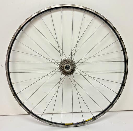 Vintage Mavic GP 4 9-Speed Aluminum Tubular 700C Rear Wheel Ultegra 6500 Hub