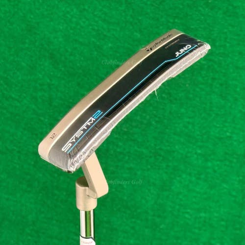 NEW LH TaylorMade 2026 SYSTM2 JUNO 12 35" Plumber's-Neck Putter KBS w/ HC