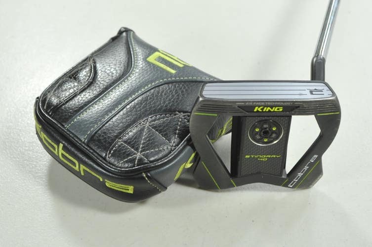 Cobra King Vintage 2021 Stingray-40 34" Putter Right KBS CT Tour Steel # 211278