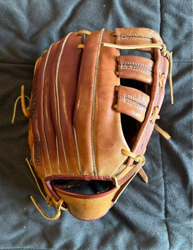 Wilson Vintage Fieldmaster A2640 Shawon Dunston RHT Infield Baseball Glove 11" (Used) like new