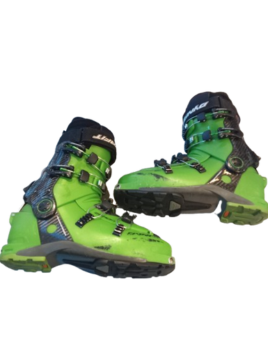 Used Dynafit ZZERO 4 Mens DH Ski Boot Green 290 MP - M11 - W12 11698-C000233331