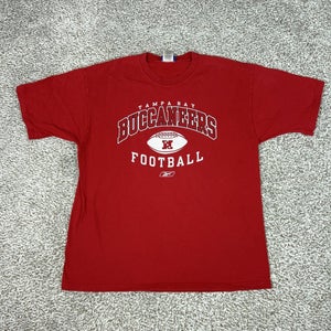 Tampa Bay Buccaneers Shirt Mens Large Red NFL Football Reebok Graphic Tee Top
