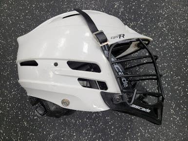 Used Cascade CPVR Lacrosse Helmet White S/M 11849-S000037836