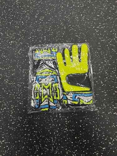 Used TACTIXXS Soccer Goalie Gloves Black 8 11849-S000037826