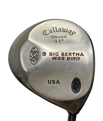 Callaway Big Bertha War Bird S2H2 Driver 11* RH Regular Graphite 43.5" New Grip