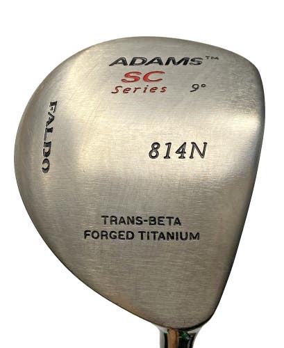 Adams SC Series 814N Faldo Ti Driver 9* RH Regular Graphite 44" Original Grip