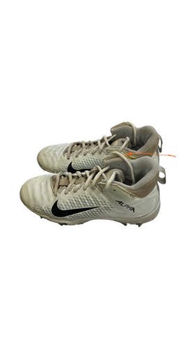Used Nike ALPHA FASTFLEX BB/SB Cleats White Junior 04 11859-S000029310