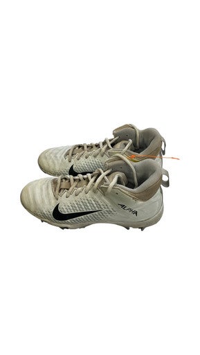 Used Nike ALPHA FASTFLEX BB/SB Cleats White Junior 04 11859-S000029310