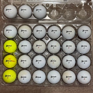 27 Srixon Z-Star Golf Balls - 5A/4A Condition