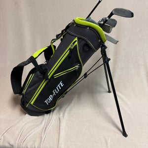 Junior Top Flite Junior Right Handed Clubs (Full Set) Junior 5 Pieces (Used)