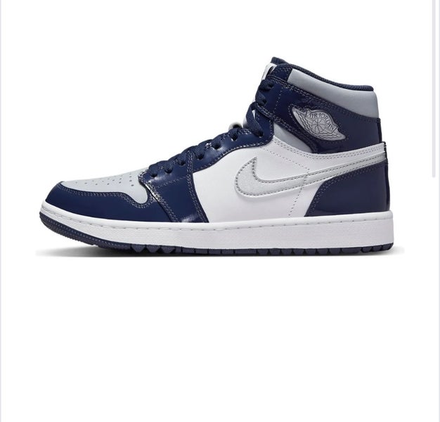 Air Jordan 1 Retro High Golf Patent "Midnight Navy Sz 11.5 DQ0660-100 NWOB