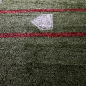 (New) 105” by 80” synthetic turf hitting mat for baseball or softball Training