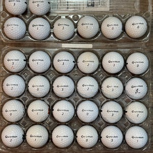 32 TaylorMade Distance+ Golf Balls - 4A Near-Mint Condition