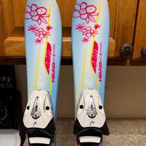 HEAD MYA no. 1 67 cm All Mountain downhill Skis With Bindings (Used) alpine