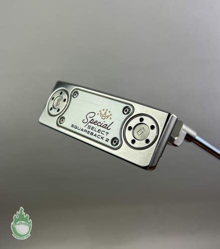 Used RH Scotty Cameron Special Select Squareback 2 35" Putter Steel Golf Club