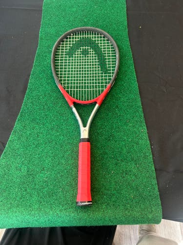 Adult HEAD Ti S2 titanium Tennis Racquet red/black (Used)