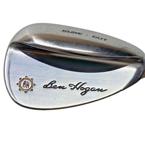 Ben Hogan Sure Out Forged 6006 Lob Wedge RH Stiff Flex Steel 35" New Jumbo Grip