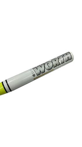 Used Worth TOXIC BB/SB Slowpitch Bat White 31" 11859-S000029289