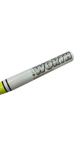 Used Worth TOXIC BB/SB Slowpitch Bat White 31" 11859-S000029289