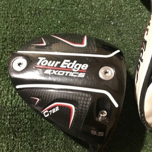 Tour Edge Exotics C722 9.5* Driver Regular Ventus 5-R 4T Core Red Graphite 44.5