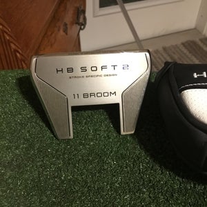 Cleveland HB Soft 2 11 Broom Long Center Shafted Putter 48 Inches (RH) & HC VGC