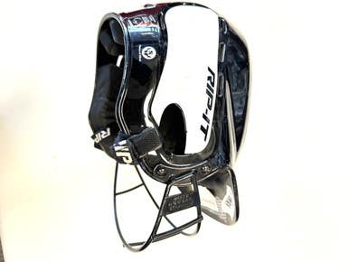 Used RIP-IT 6 1/2 - 7 3/8 Batting Helmet w/Mask Black One Size 11860-S000305901