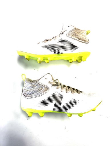 Used New Balance LAX Cleats Mens White Senior 5 11860-S000305900