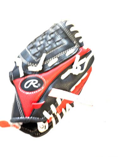 Used Rawlings PLAYER SERIES BB/SB Glove RH Throw Black 9" 11860-S000305888
