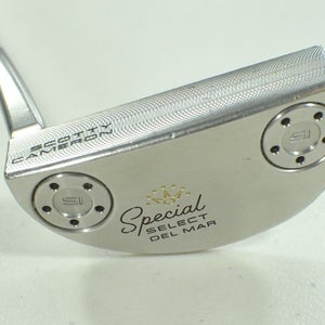 LEFT HAND Titleist 2020 Scotty Cameron Special Select Del Mar 34" Putter #211464