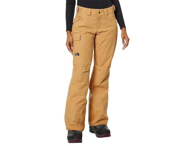 The North Face Freedom Snow Pants Women's Medium Almond Butter Waterproof DDR290