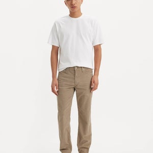 Levi's 511 Jeans Men's 34x34 Beige Corduroy Slim Fit Skinny Leg Trousers DDR365