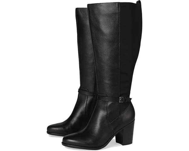 Naturalizer Kalina J3012L1004 Boots Womens US 10 Black Leather Knee High KHD1515