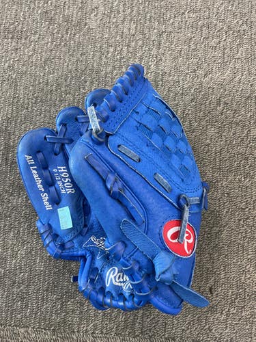 Used Rawlings HIGHLIGHT BB/SB Glove LH Throw Royal Blue 9 1/2" 11614-S000232953