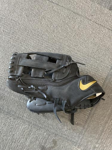 Used Nike FORCE EDGE BB/SB Glove LH Throw Black 12 1/2" 11614-S000232940