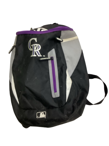 Used Louisville Slugger BACKPACK BB/SB Player Backpack Black 11613-S000178753