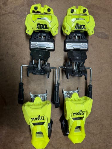 Tyrolia All Mountain Attack 14 GW Ski Bindings 95 mm Brake Width Max Din 14 (Used)