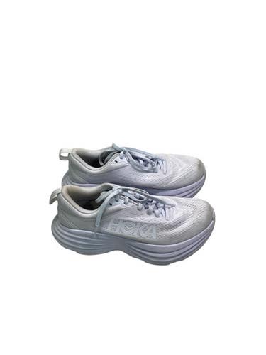 Used Hoka BONDI 8 Running/X-Train Shoes M White Senior 6.5 11347-S000265708