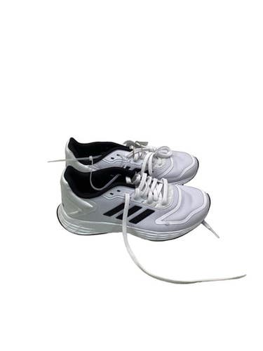 Used Adidas DURAMO 10K Running/X-Train Shoes Y White Junior 04.5 11347-S000265709