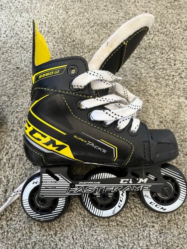 CCM Super Tacks 9350 Inline Skates Regular Width Size 11 (Used)
