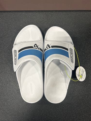 Bauer OOFOS Sport Flex Slide White (New)