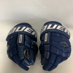 Used Bauer SUPREME 5000 Senior Gloves Navy Blue 14" 11823-S000037771