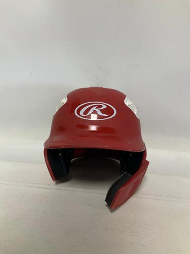 Used Rawlings R16S-REVB Batting Helmet No Mask Red MD 11823-S000037770
