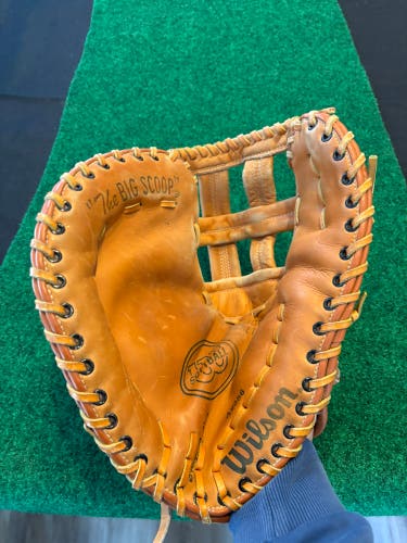 Baseball Glove: Wilson "The Big Scoop" softball first base mitt, model A9886